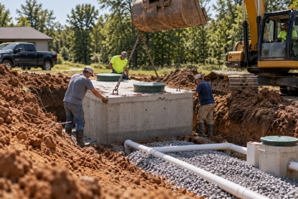modular homes and septic systems